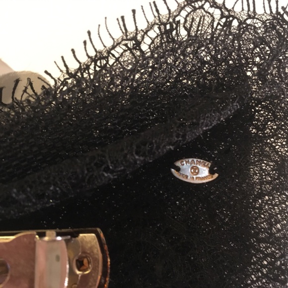 Chanel Lace Bow  Barrette main image 5